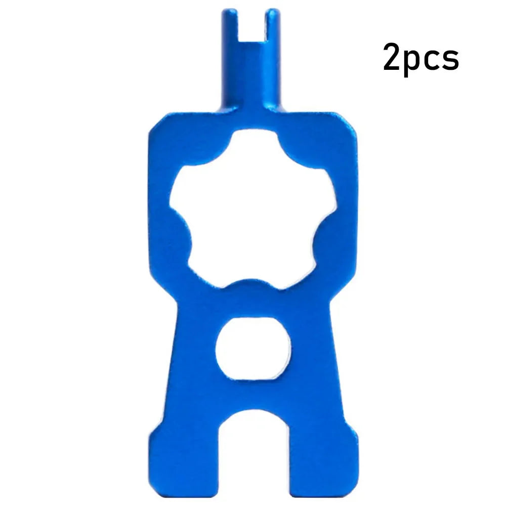 4 IN 1 Portable Bicycle Valve Wrench Multifunction Schrader/Presta Valve Core Disassembly Installation Tools For MTB Road Bike
