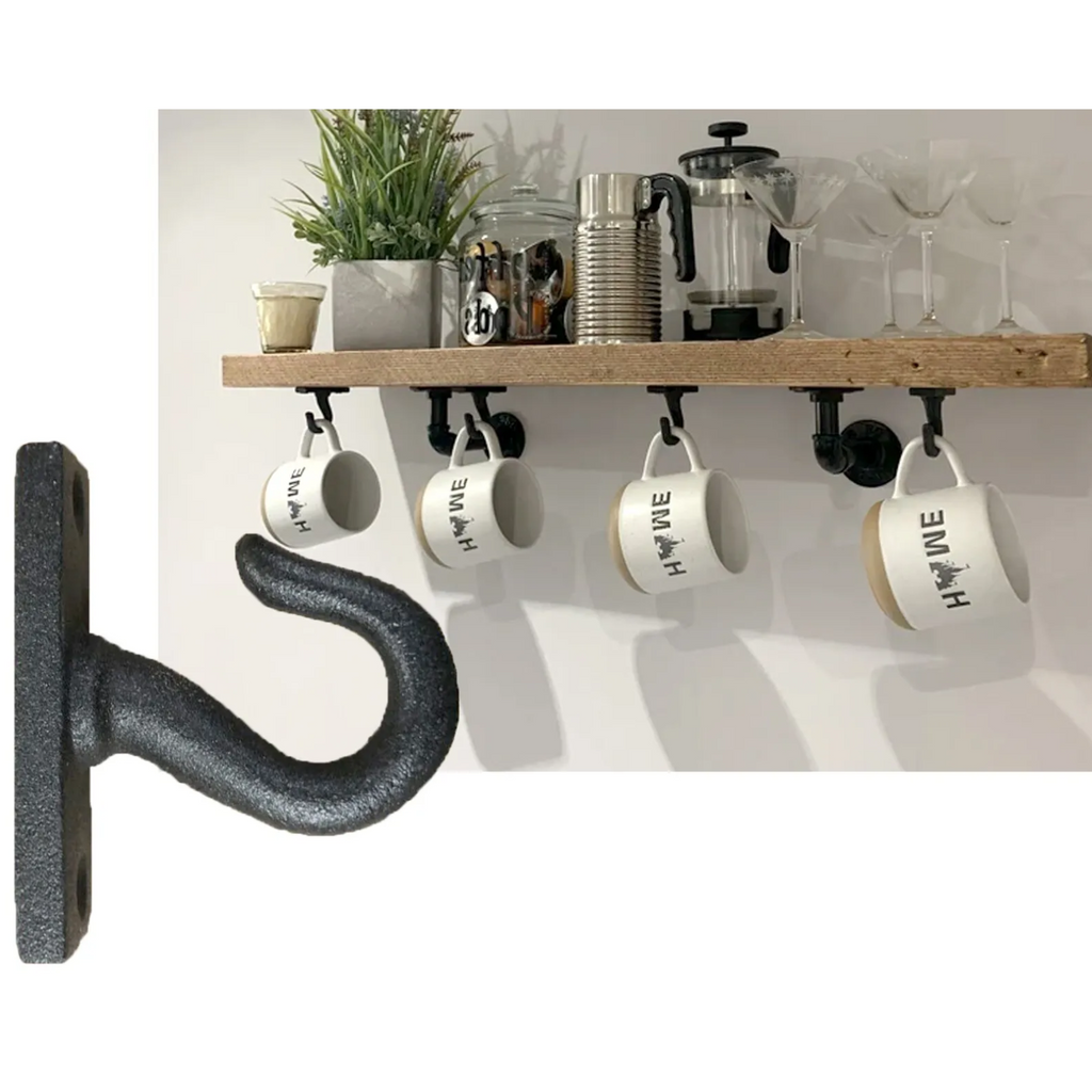 Pack of x10 Iron Cup Hooks