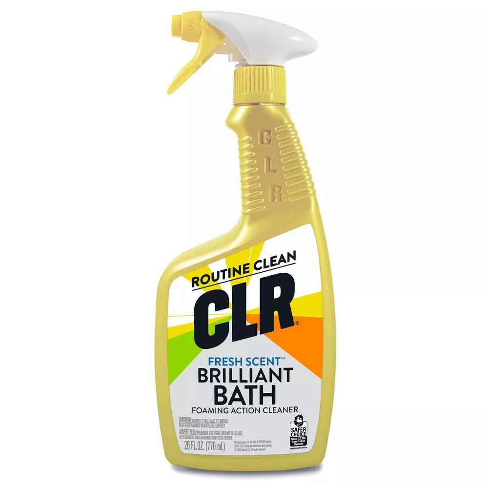 Brilliant Bath Foaming Action Cleaner, Fresh Scent, 26 Oz. Spray