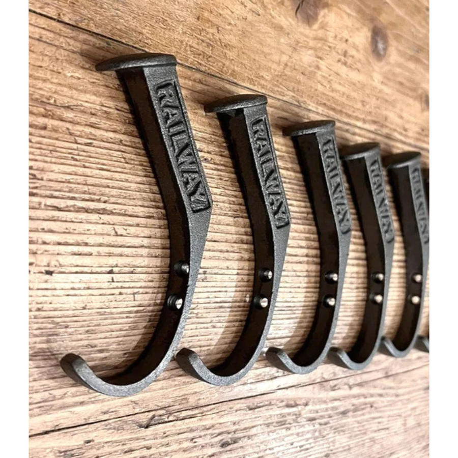 Handmade Railway Hooks x10