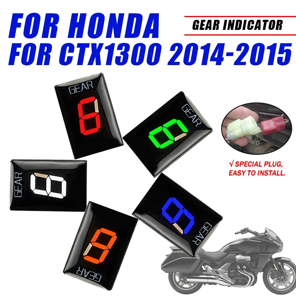 Gear Indicator Display for Honda CTX1300 with LED Speed Meter Motorcycle Dashboard Upgrade