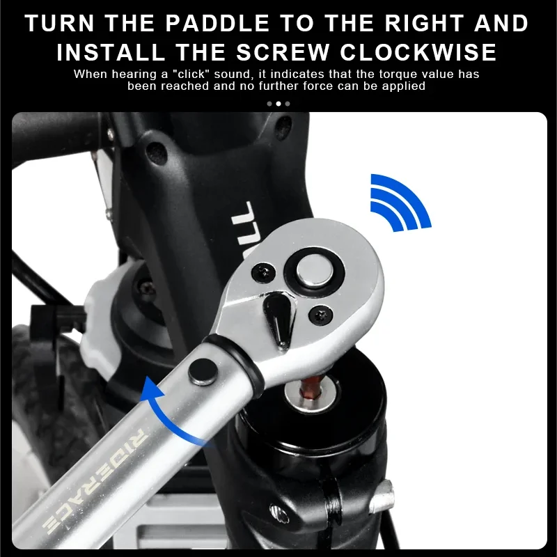 Choice Road Bike Torque Wrench Set 15Pcs Quarter Inch Drive 2 To 24 Nm