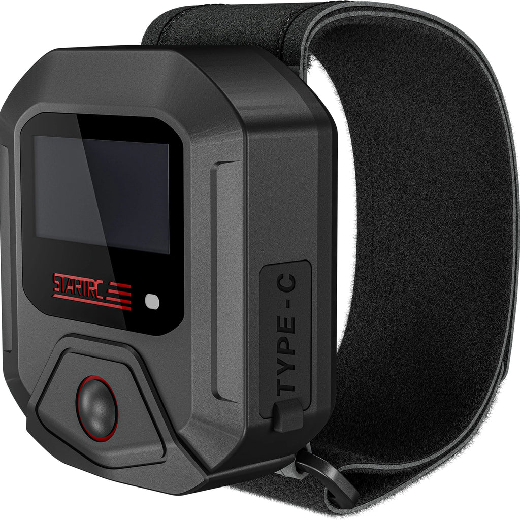 Waterproof Bluetooth Remote Control for DJI Action 5 Pro/4 with Wrist & Bike Strap