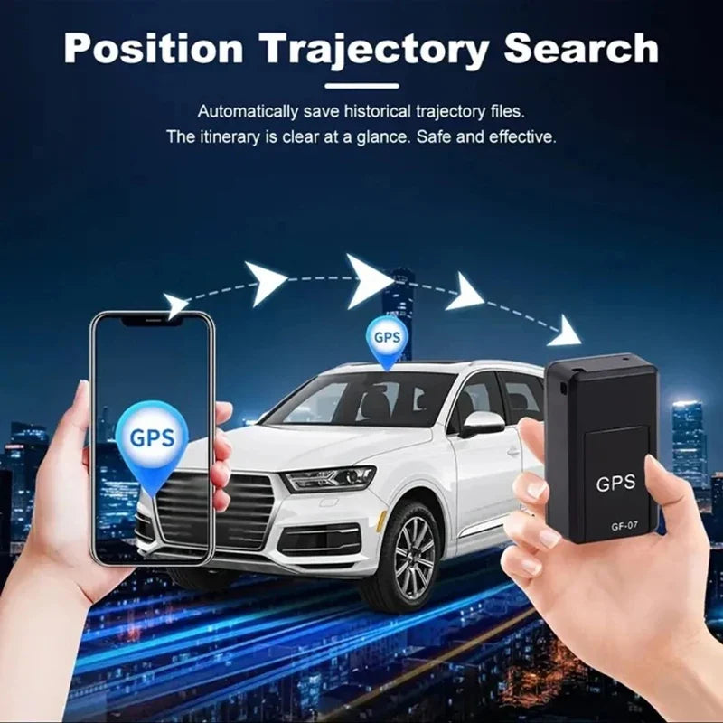 Universal Mini GF-07 GPS Tracker - Real-Time Tracking for Cars, Bikes, Pets, Kids & Elderly