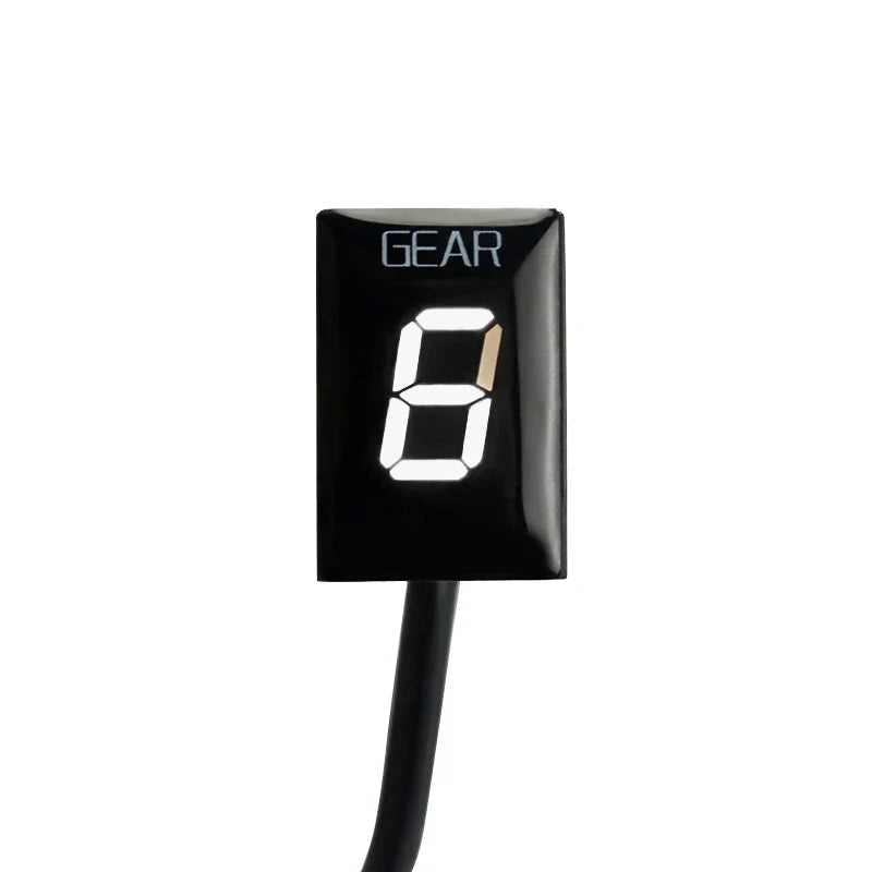 Kawasaki Z750 Z1000 Digital Gear Indicator Display Meter For 2007-2009 Motorcycles, Plastic