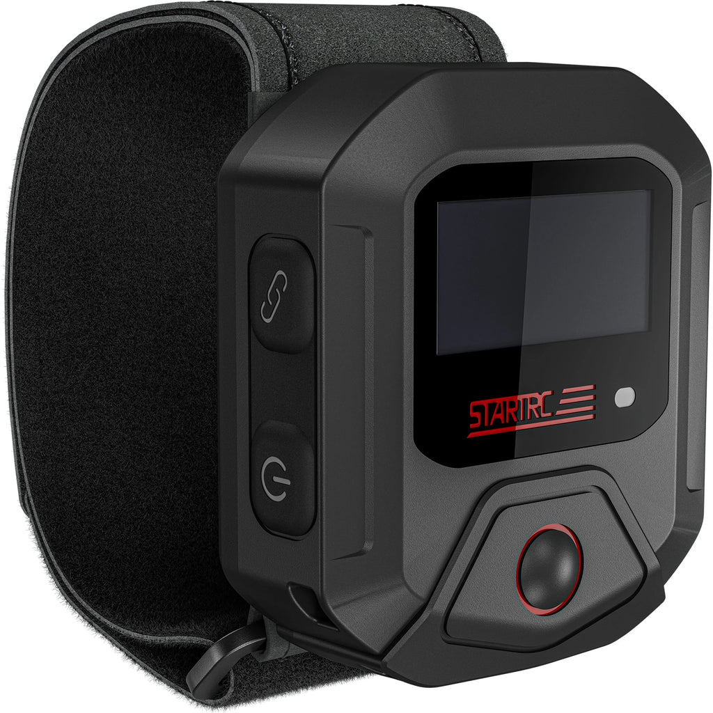 Waterproof Bluetooth Remote Control for DJI Action 5 Pro/4 with Wrist & Bike Strap
