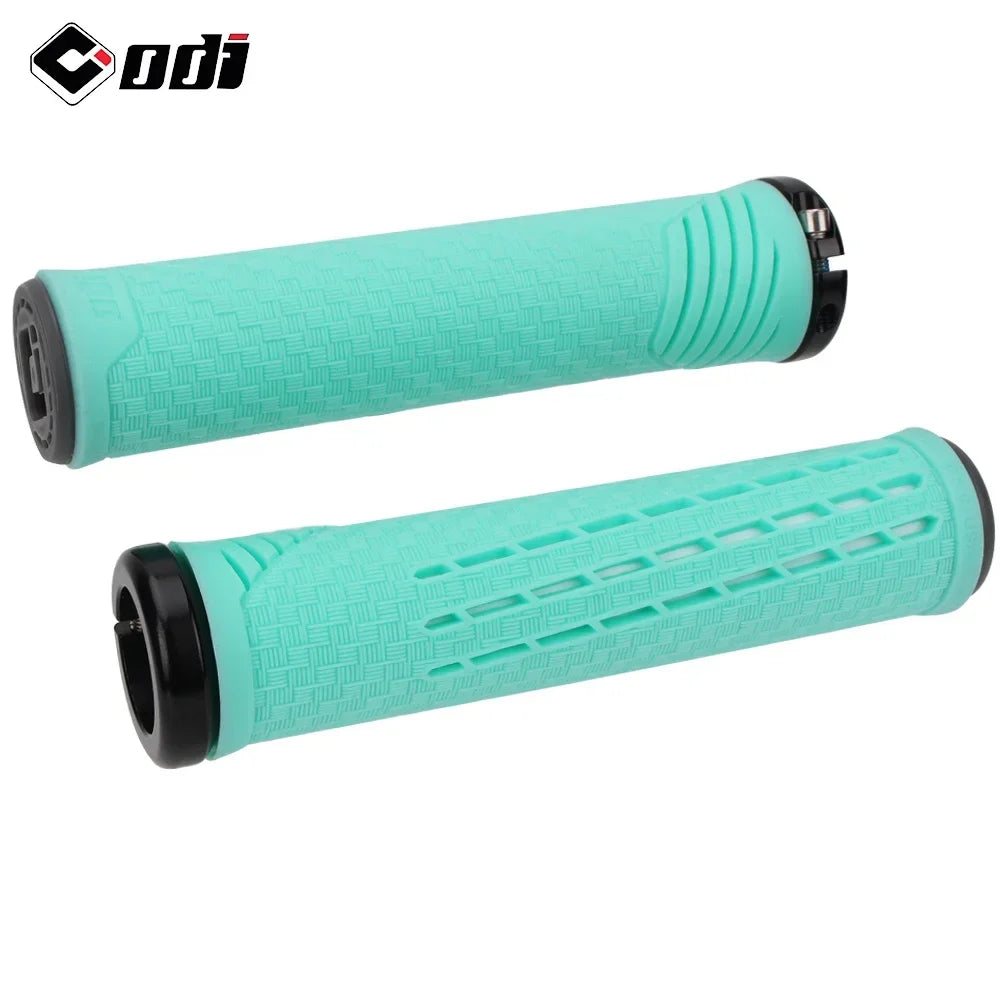ODI CF Silicone Bike Grips with Carbon Fibre Reinforcement - Anti-slip Comfort