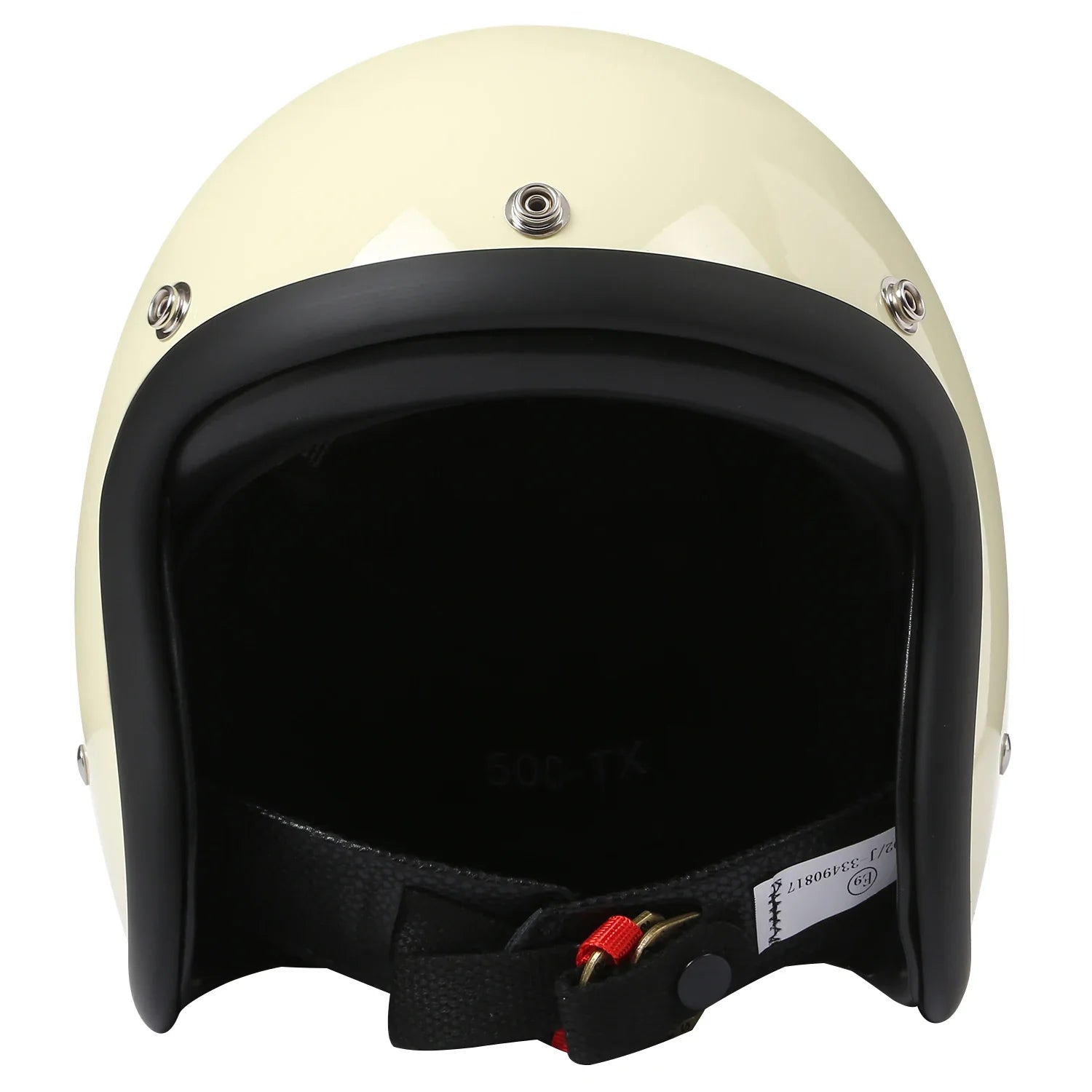 Vintage Japanese Style Open Face Helmet for Café Racers and Scooters