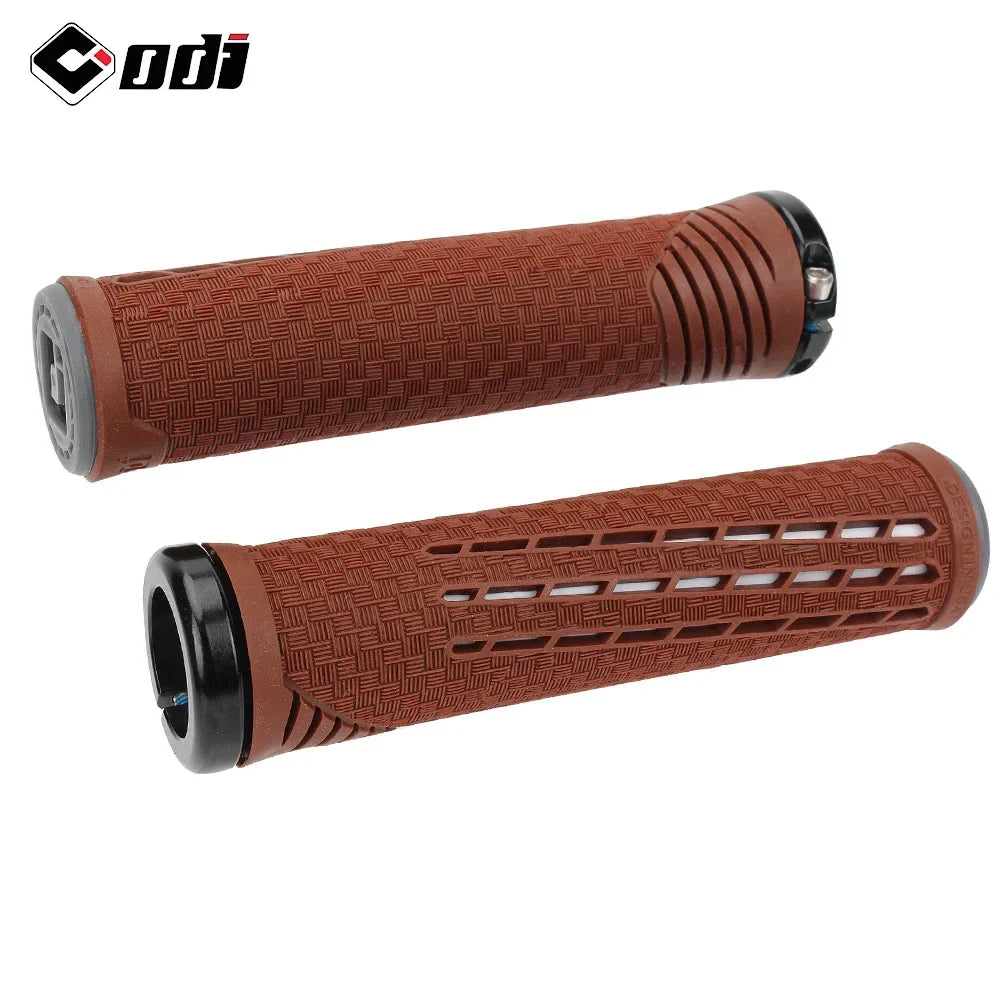 ODI CF Silicone Bike Grips with Carbon Fibre Reinforcement - Anti-slip Comfort