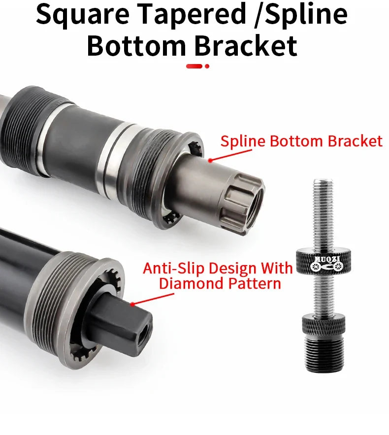 Muqzi Bike Bottom Bracket Remover 20 Teeth Square BB Tool For Removal
