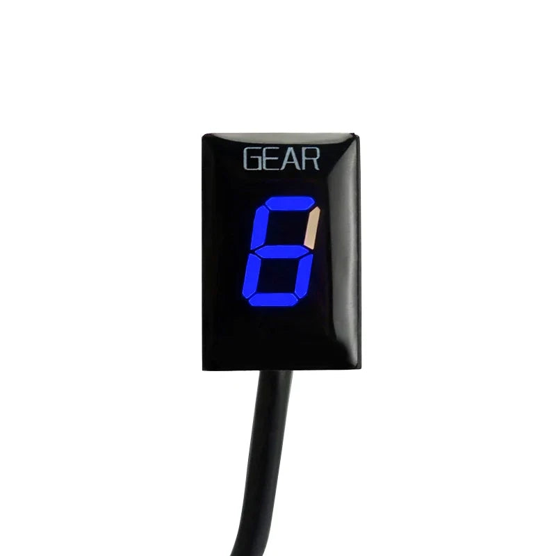 Kawasaki Z750 Z1000 Digital Gear Indicator Display Meter For 2007-2009 Motorcycles, Plastic