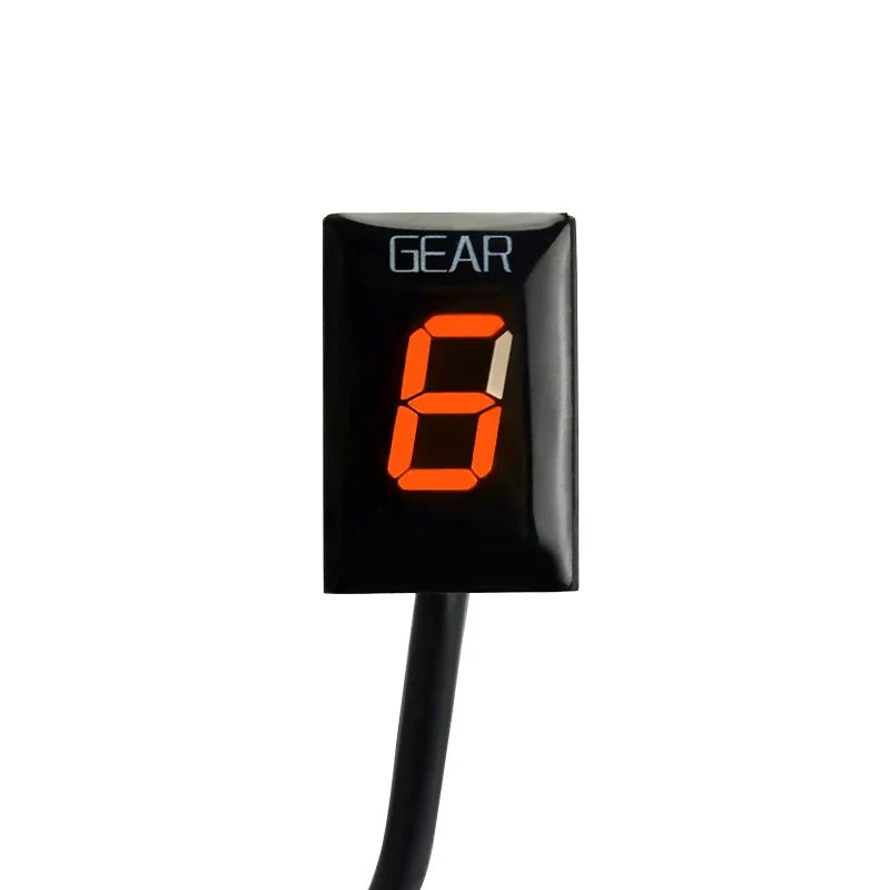 Kawasaki Z750 Z1000 Digital Gear Indicator Display Meter For 2007-2009 Motorcycles, Plastic