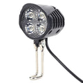 E-Bike Horn Light 2-In-1 IPX5 Waterproof Headlight and Horn, 12W/18W LED
