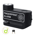 Motorcycle Fingerprint Disc Brake Lock with Built in Alarm Aluminum Alloy