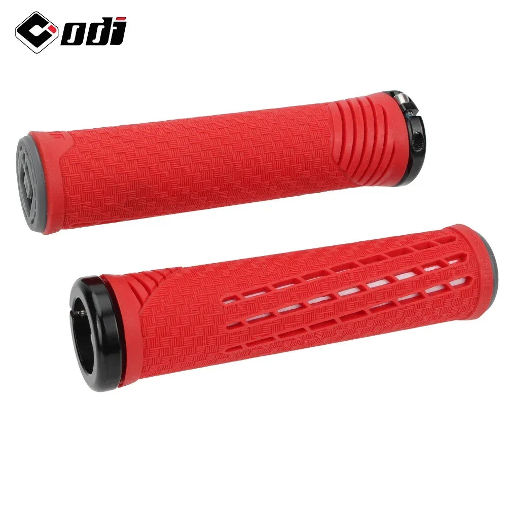 ODI CF Silicone Bike Grips with Carbon Fibre Reinforcement - Anti-slip Comfort