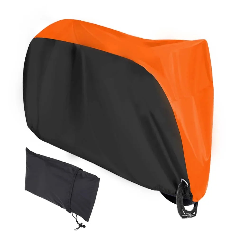 Bike Cover 210D Oxford Cloth Waterproof, All Season Outdoor Protection
