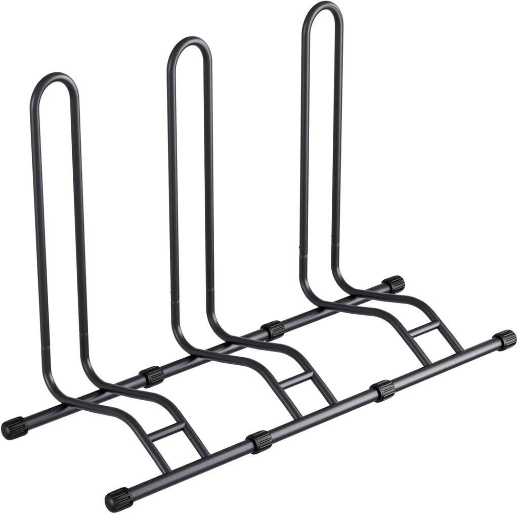 1 2 3 Bike Stand for Storage with Reversible Locking Design