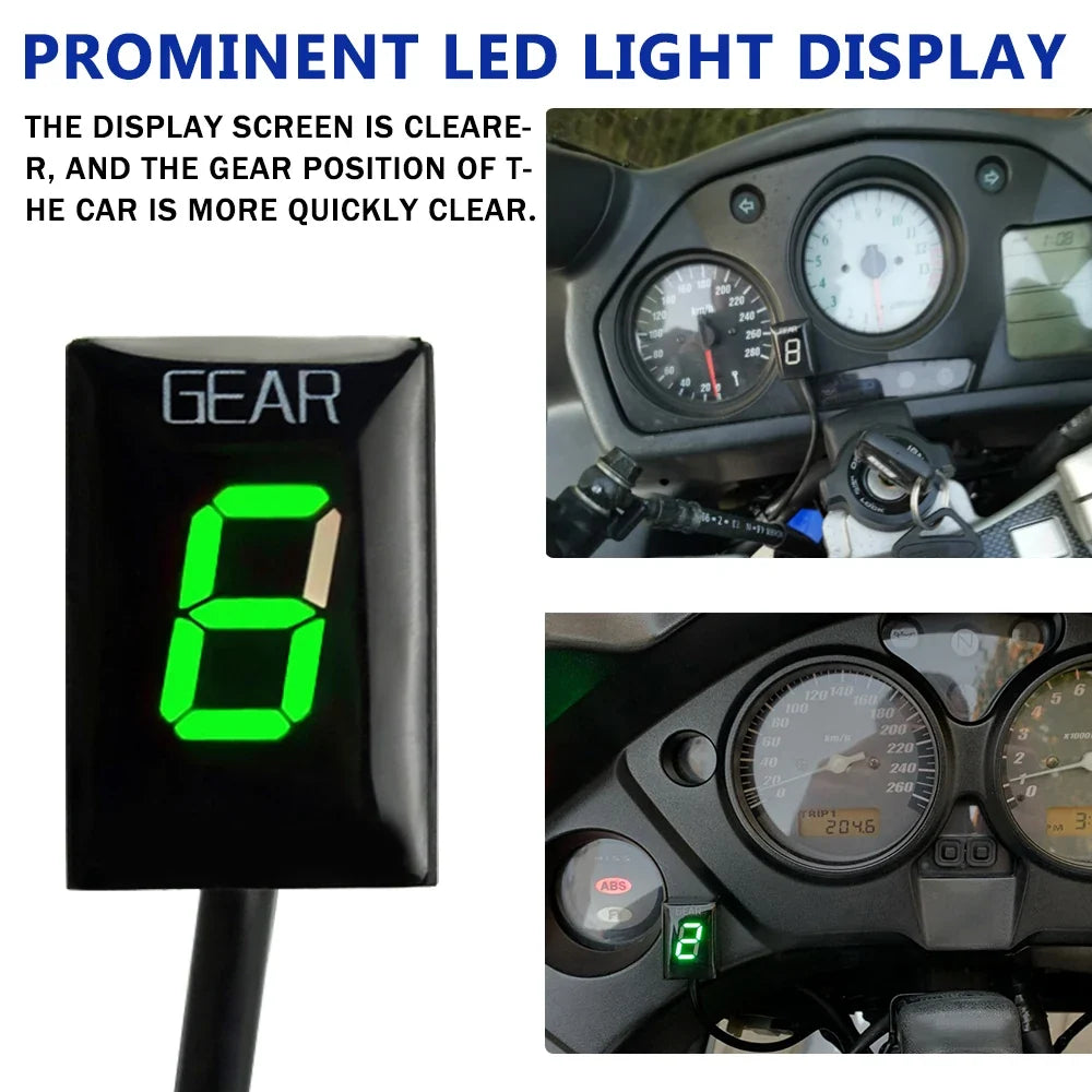 Gear Indicator Display for Honda CTX1300 with LED Speed Meter Motorcycle Dashboard Upgrade