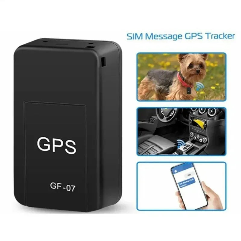 Universal Mini GF-07 GPS Tracker - Real-Time Tracking for Cars, Bikes, Pets, Kids & Elderly
