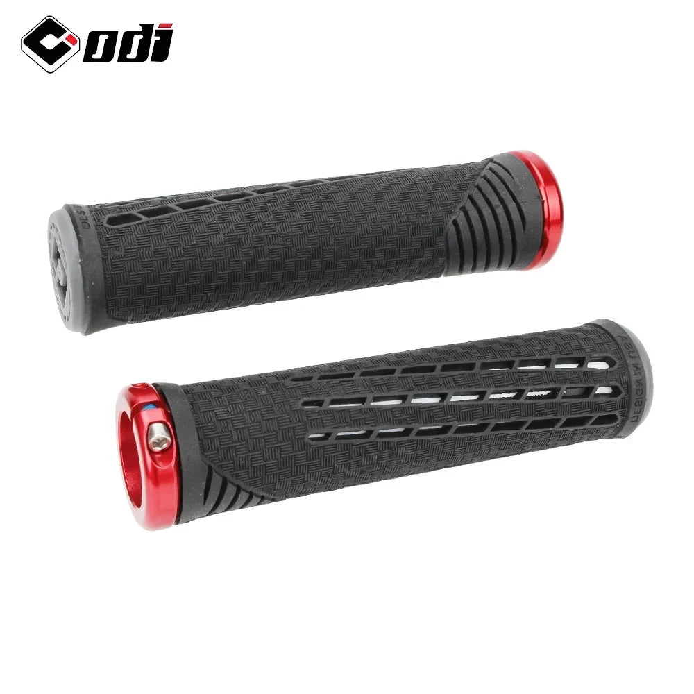 ODI CF Silicone Bike Grips with Carbon Fibre Reinforcement - Anti-slip Comfort