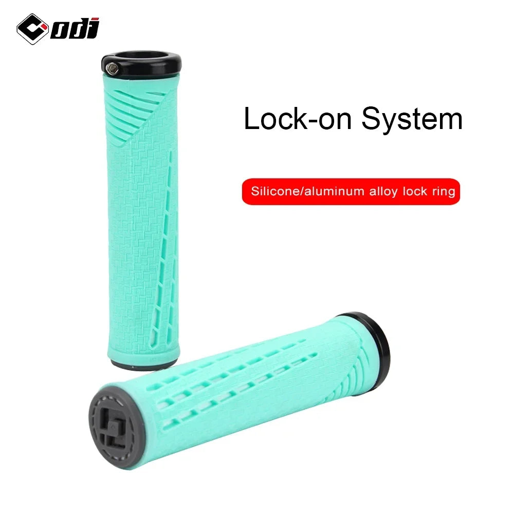 ODI CF Silicone Bike Grips with Carbon Fibre Reinforcement - Anti-slip Comfort