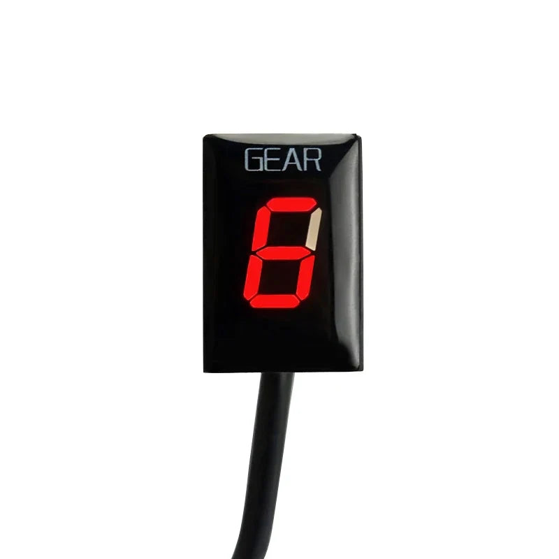 Kawasaki Z750 Z1000 Digital Gear Indicator Display Meter For 2007-2009 Motorcycles, Plastic