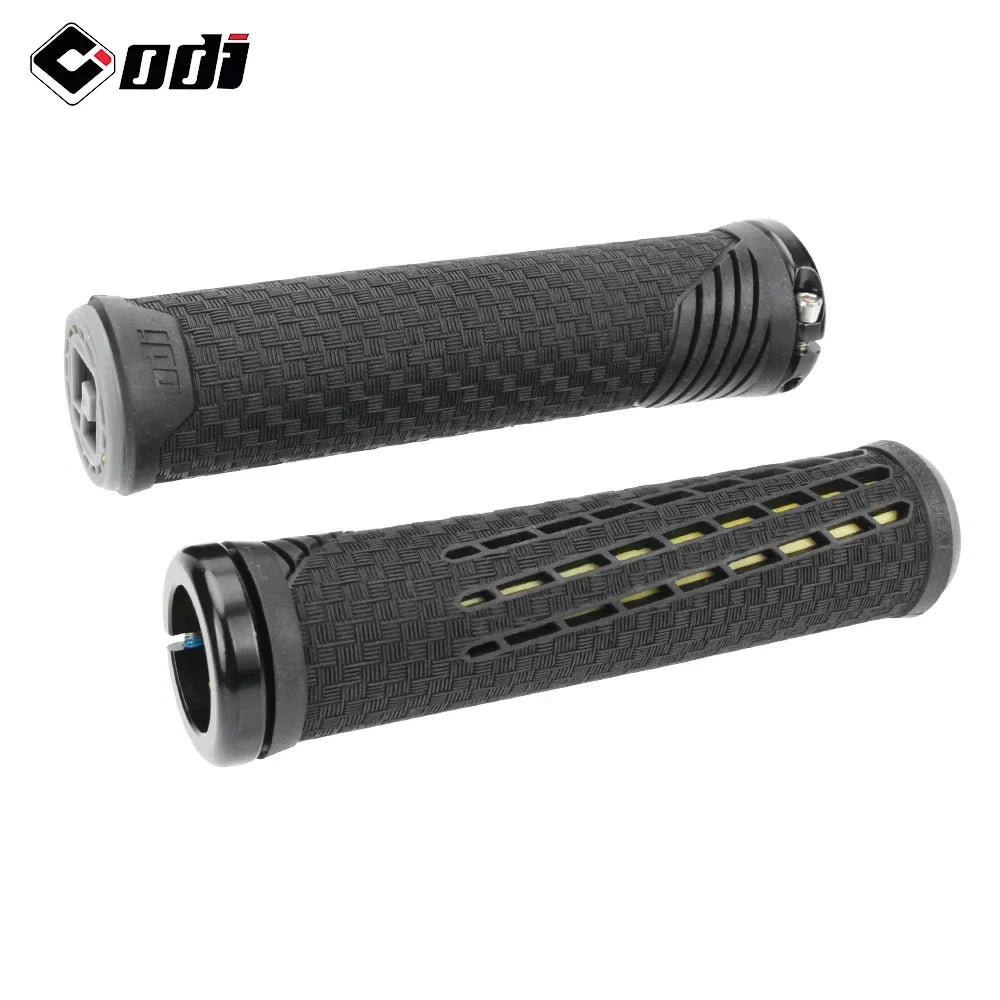 ODI CF Silicone Bike Grips with Carbon Fibre Reinforcement - Anti-slip Comfort