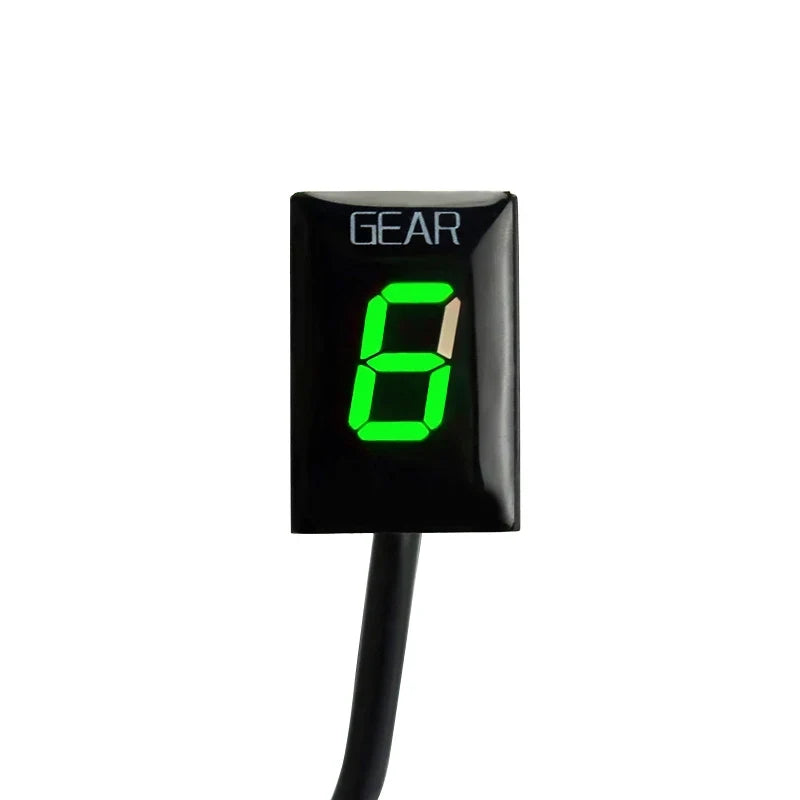 Kawasaki Z750 Z1000 Digital Gear Indicator Display Meter For 2007-2009 Motorcycles, Plastic