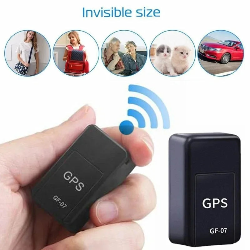 Universal Mini GF-07 GPS Tracker - Real-Time Tracking for Cars, Bikes, Pets, Kids & Elderly
