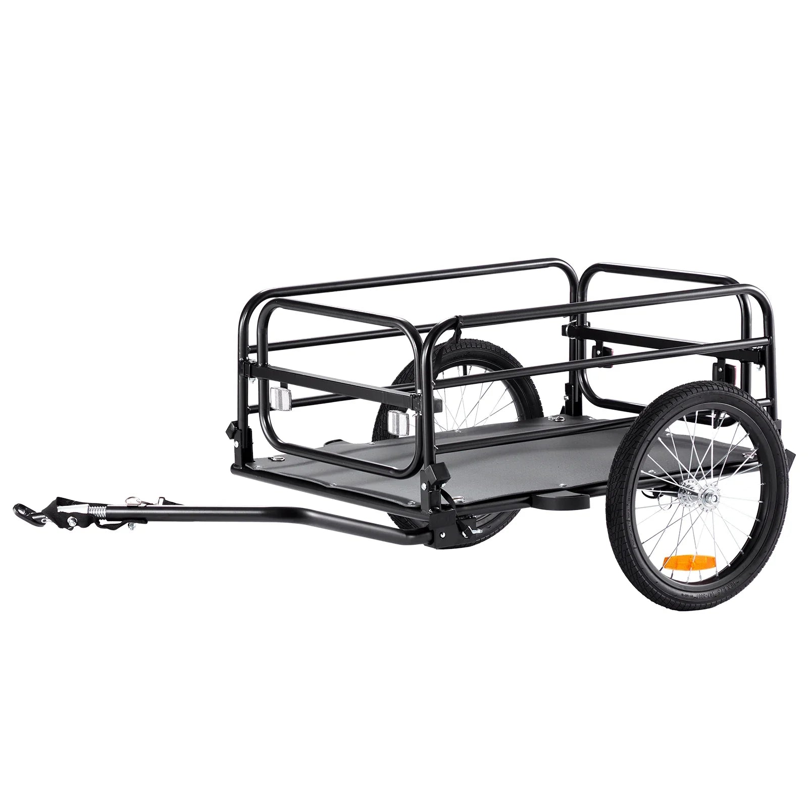 160 Lbs Bike Cargo Trailer – Foldable Storage