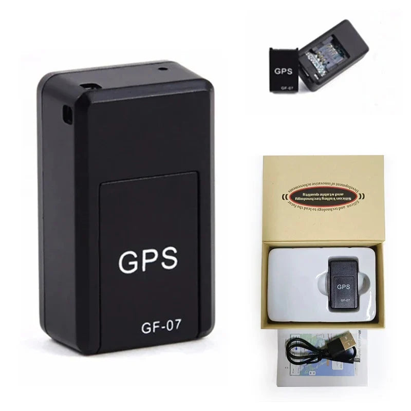 Universal Mini GF-07 GPS Tracker - Real-Time Tracking for Cars, Bikes, Pets, Kids & Elderly