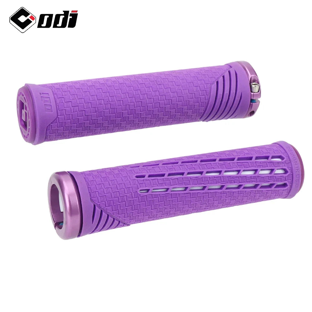 ODI CF Silicone Bike Grips with Carbon Fibre Reinforcement - Anti-slip Comfort
