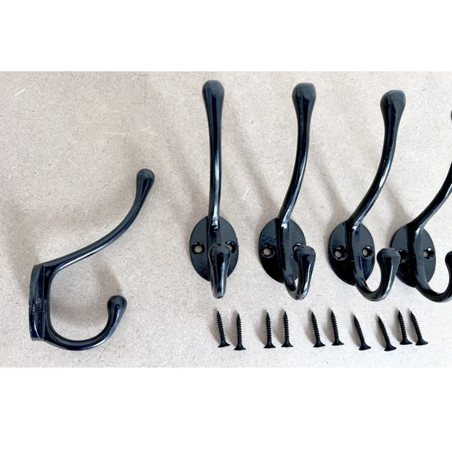 Handmade Coat Hooks x5