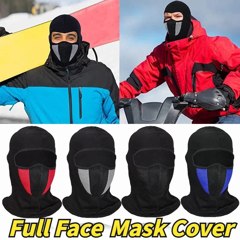 Breathable Motorcycle Full Face Balaclava: Windproof & Dustproof Hat