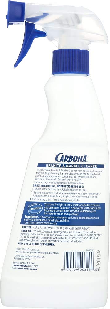 Granite & Marble Cleaner, 16.8 Oz. Spray