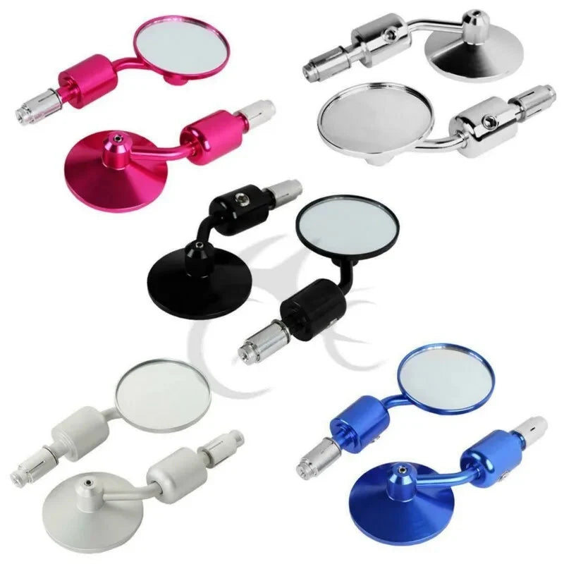 Universal CNC Aluminum Motorcycle Bar End Mirrors